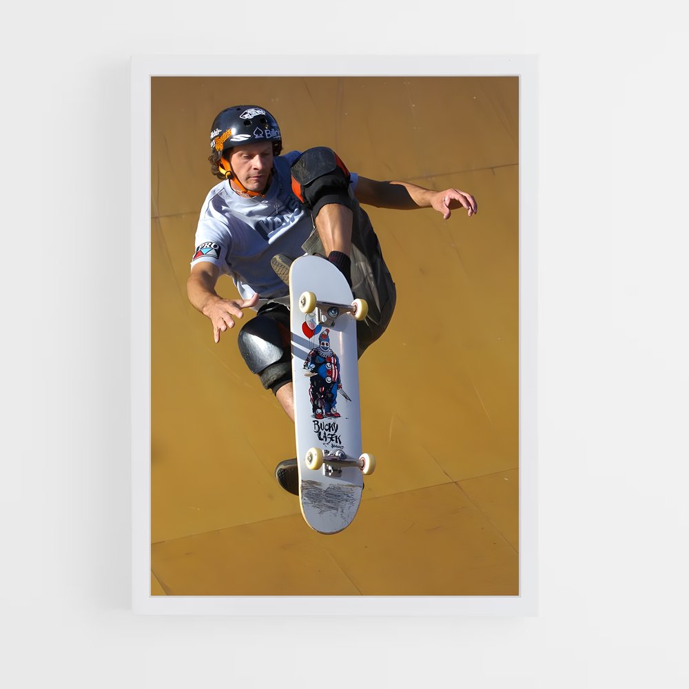 Poster Skate & Air – affiche Skateboard (vue 3)